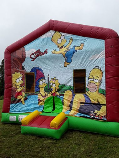 The Simpsons Kerry bouncy Castles
