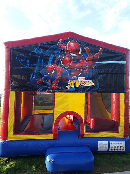 Spiderman bouncy Castle Kerry Bouncy Castles