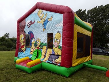 The Simpsons Kerry Bouncy Castles