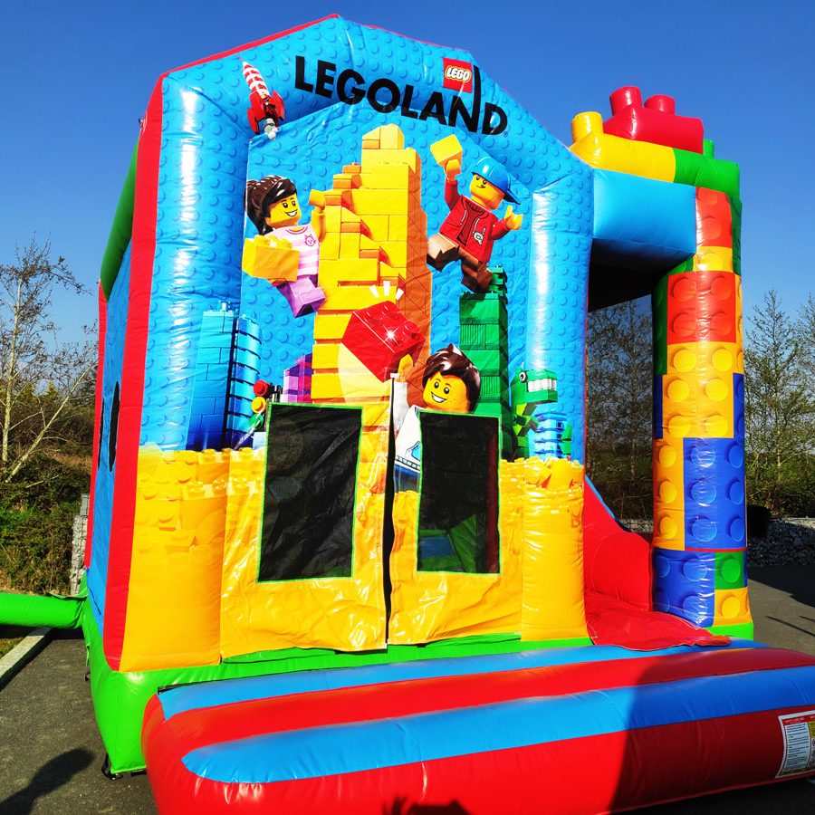 Lego Block bouncy castle Kerry bouncy castles