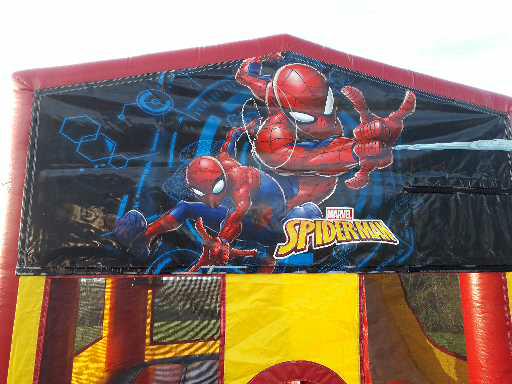 Spiderman Hero Castle Kerry Bouncy Castles