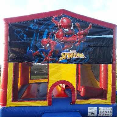 Spiderman Hero Castle Kerry Bouncy Castles